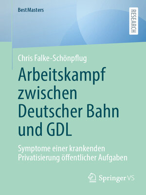 cover image of Arbeitskampf zwischen Deutscher Bahn und GDL